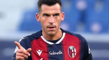 Paz jugó en Bologna de Italia entre 2018 y 2021. Gentileza