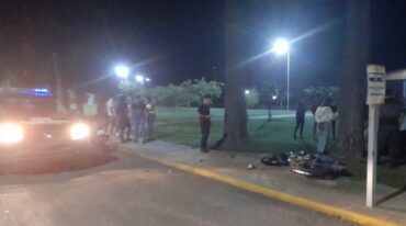 Tragedia. El choque terminó con la vida de un joven de 17 años. gentileza