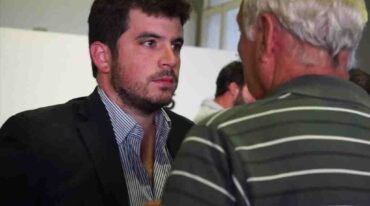 Sin custodia. El intendente de Venado pidió ser tratado como un vecino más. Gentileza.