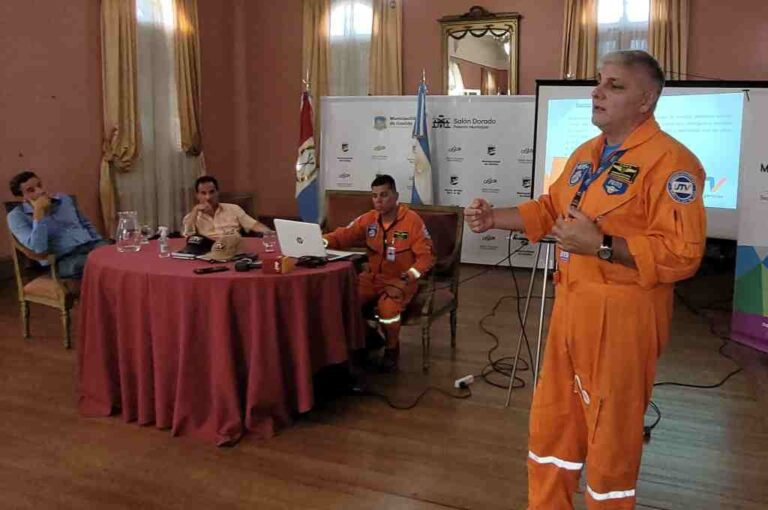 Presentaron el servicio de emergencias UTV para la ciudad. Gentileza.