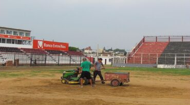 Así se trabaja en el Estadio Grella