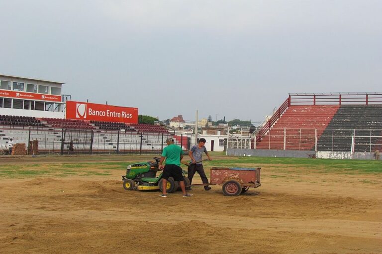 Así se trabaja en el Estadio Grella
