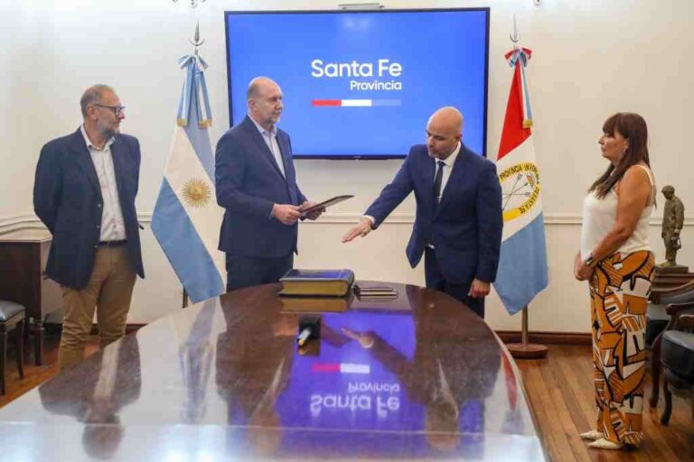 Gentileza: prensa Gobierno de Santa Fe.