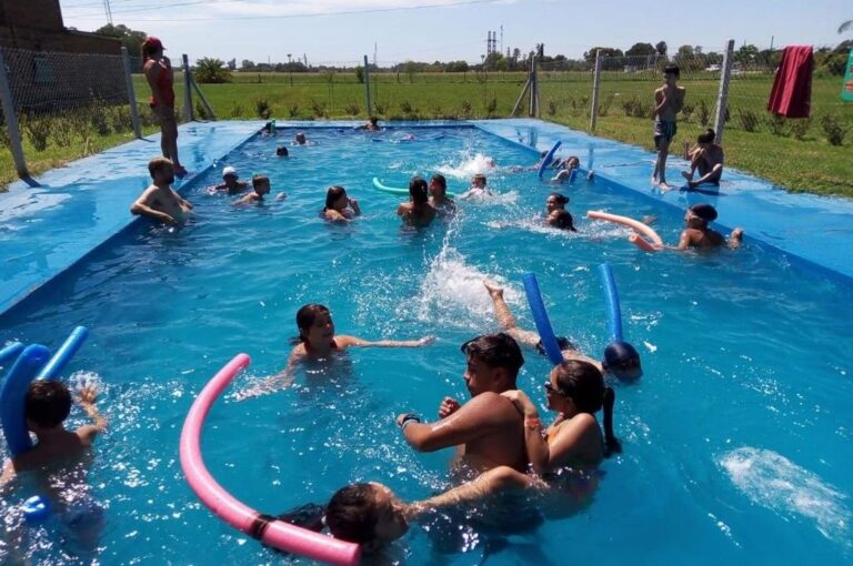 'Es una alegría muy grande ver como cada natatorio que sumamos en diferentes localidades