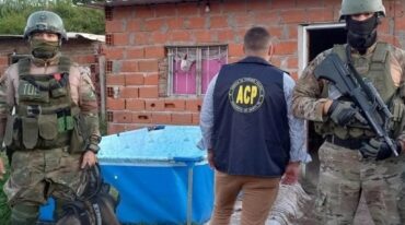 La detención se dio tras una serie de allanamientos de la ACP. gentileza