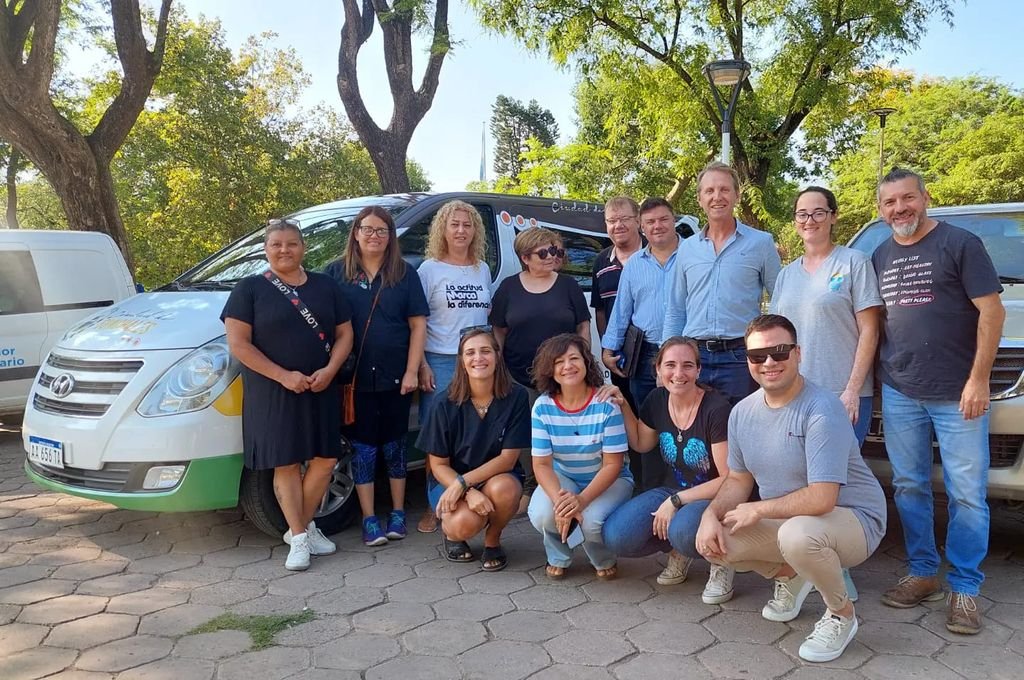 De la actividad formaron parte el secretario de Desarrollo