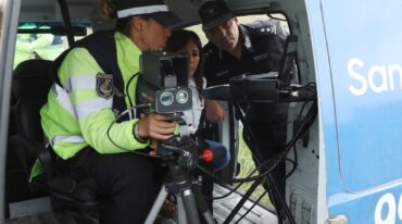 Esta semana iniciaron los controles con radares móviles Gentileza