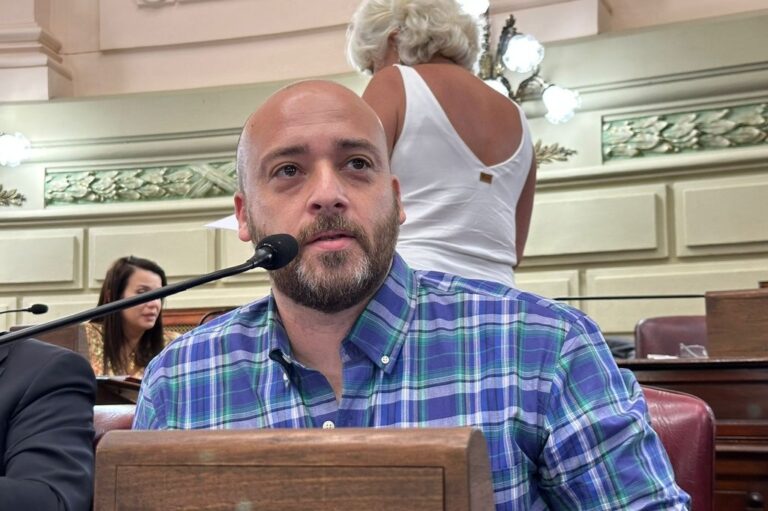 El diputado Sergio Basile. gentileza