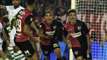 Festejo. Pese a estar en desventaja numérica