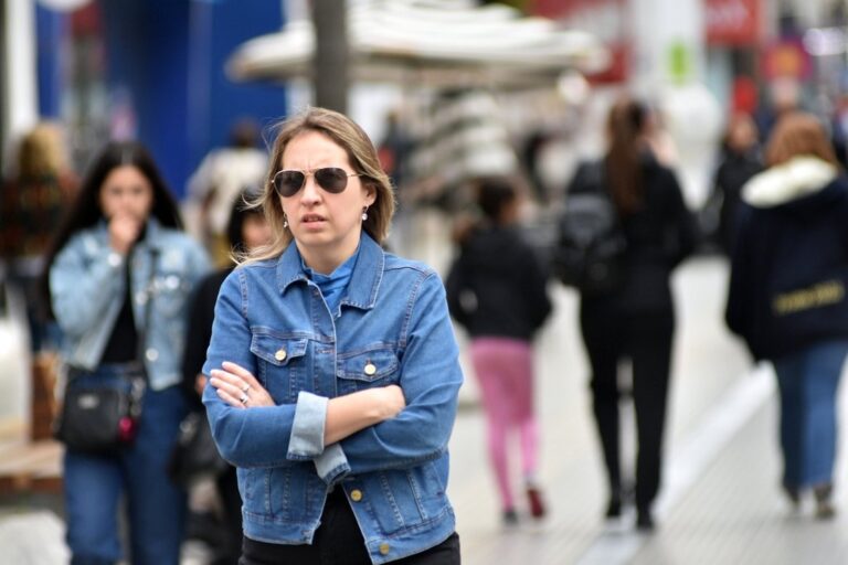 Las bajas temperaturas sorprendieron a toda la provincia. Flavio Raina