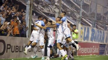 Con en el cotejo ante Racing de Nueva Italia