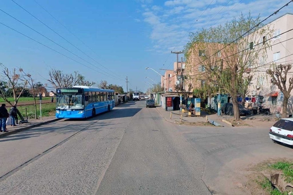 La zona donde ocurrió el hecho. Google Street View