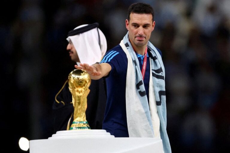 El entrenador de la Selección Argentina