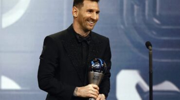 El capitán argentino recibió el premio por segunda vez en su carrera. Reuters