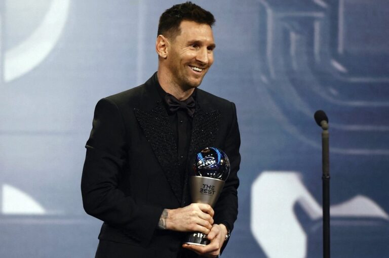 El capitán argentino recibió el premio por segunda vez en su carrera. Reuters