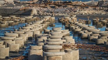 En 2003 nuevamente ingresó un caudal importante de agua amenazando con superar la nueva cota del pueblo