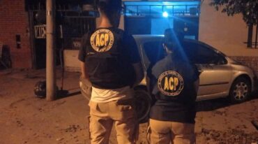 Entre los domicilios allanados está un galpón ubicado en la zona oeste de Rosario