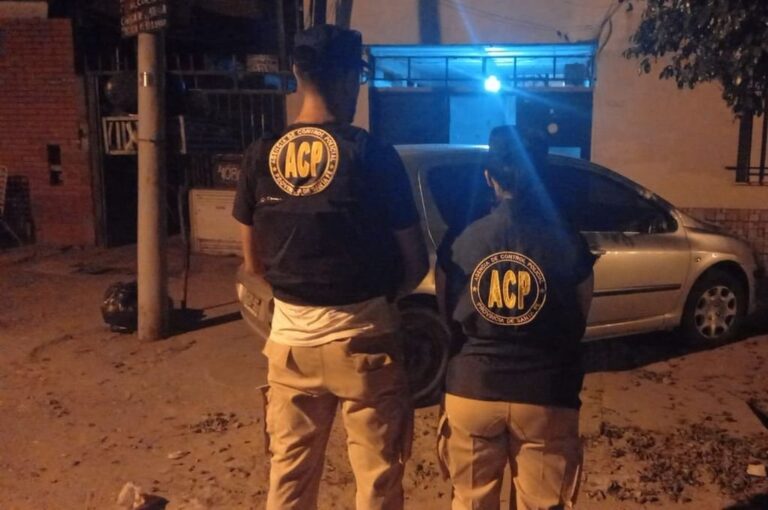 Entre los domicilios allanados está un galpón ubicado en la zona oeste de Rosario