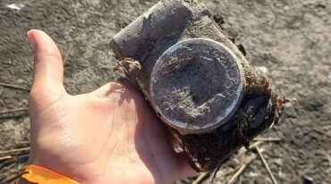La cámara estuvo seis años y medio sumergida en una laguna