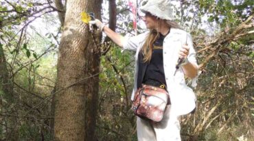 Alba Imhof es licenciada en Biodiversidad y docente de la UNL. Gentileza: prensa UNL.