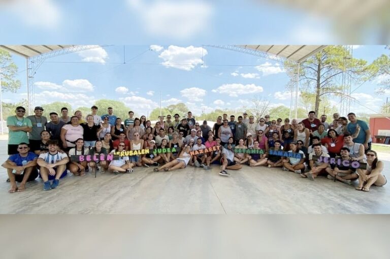 Con la participación de representantes de varias parroquias se concretó en Villaguay el campamento de Emaús.