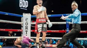 El boxeador oriundo de la ciudad de Gálvez