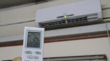 El consumo de aire acondicionados por la noche calurosa elevó la demanda. Archivo.