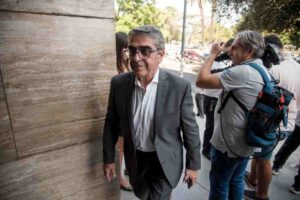 El legislador estuvo en el acto judicial. Marcelo Manera.