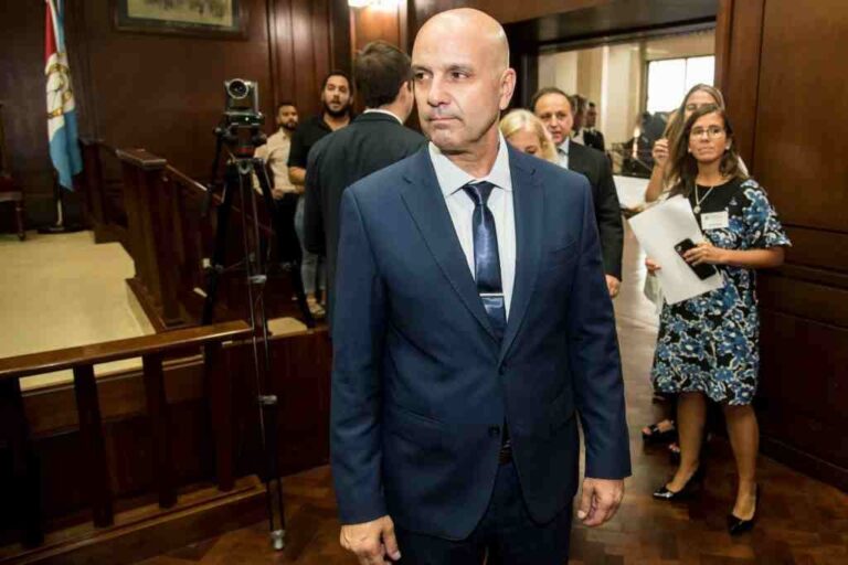 El ministro Brilloni estuvo en el acto de inicio del año judicial.