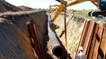 El Acueducto San Javier - Tostado es una de las obras hídricas más importantes del Plan Argentina Grande