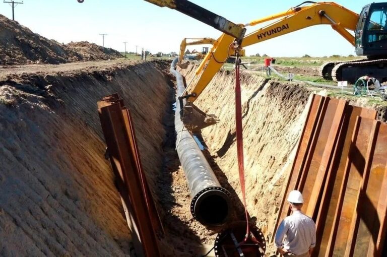 El Acueducto San Javier - Tostado es una de las obras hídricas más importantes del Plan Argentina Grande