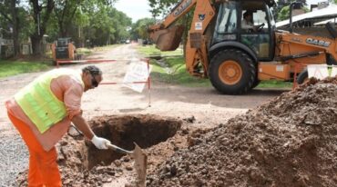 Los trabajos permitirán mejorar la fluidez del tránsito. Gentileza