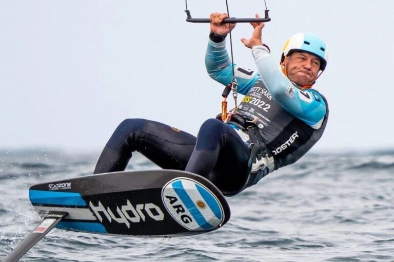 'Ser el primer atleta de Kite en el país