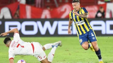 Los auriazules ganaron en su visita a la cancha de los quemeros. Gentileza: prensa Rosario Central.