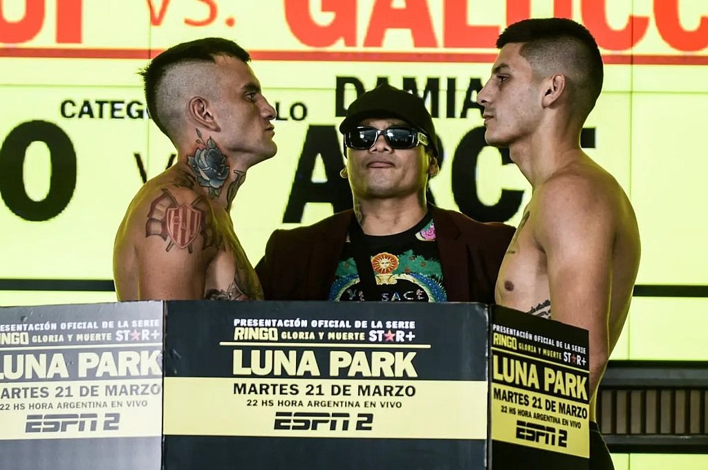 El santafesino Matías Galucci y el villaguayense Brian Arregui combatirán en el Palacio de los Deportes.