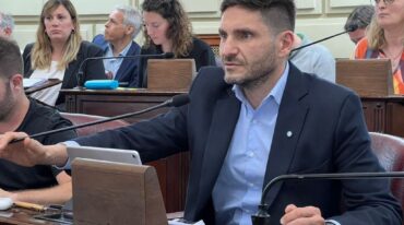 El legislador habló tras recibir una amenaza. Archivo.