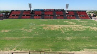 Así lucía el Grella semanas atrás. Conmebol desaprobó el mismo.
