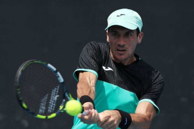 Facundo Bagnis tiene un partido muy complicado. Archivo.