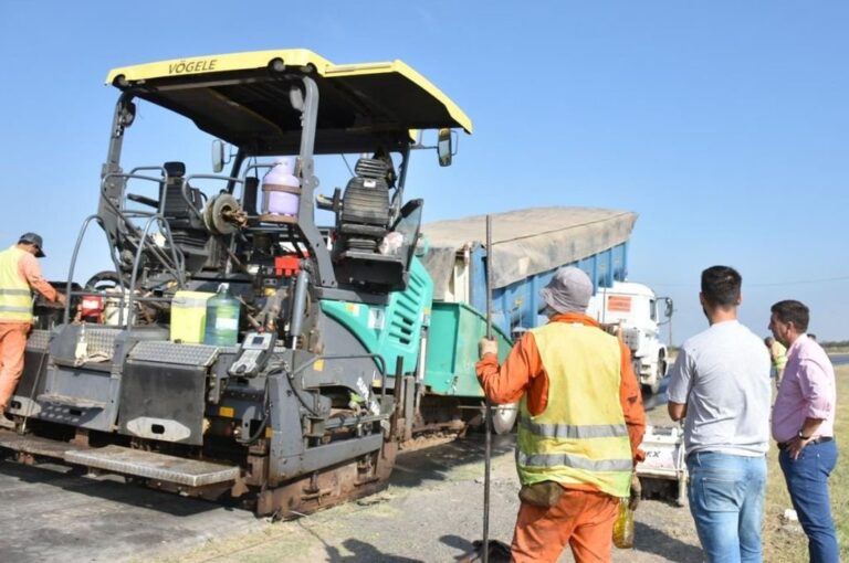 El senador por Las Colonias anunció que están trabajando sobre la posibilidad de conectar la Ruta N° 70 con la localidad de Hipatia. Gentileza