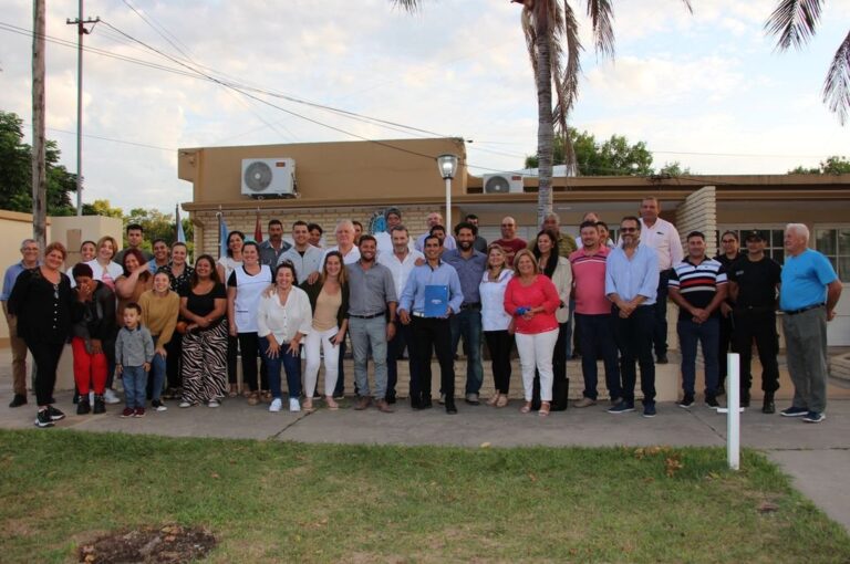 Funcionarios del ministerio de Producción participaron del evento. Gentileza