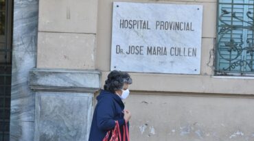 Pablo Daniel Acosta falleció internado en el Hospital Cullen tras una ACV. Archivo.