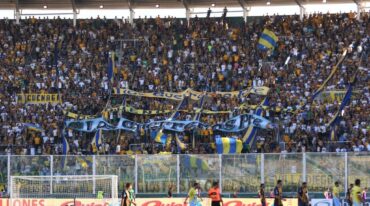 El dato particular es que los hinchas 'auriazules' pudieron volver a las rutas para este encuentro de la fecha 14 de la Liga Profesional de Fútbol