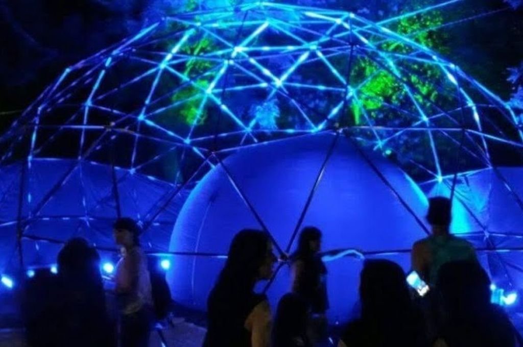 Se trata de un planetario itinerante