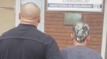 El agresor fue trasladado detenido a la comisaría 20ª de Monte Vera. Gentileza.