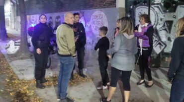 La escuela de calle Salta fue otra vez blanco de ladrones. Gentileza: Vecinal Dr. Maradona.