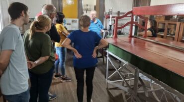 Un grupo proveniente de la ciudad de Buenos Aires recorrió las instalaciones del Museo y disfrutó la propuesta del Establecimiento El Vasquito que forma parte de las opciones del grupo de Turismo Rural
