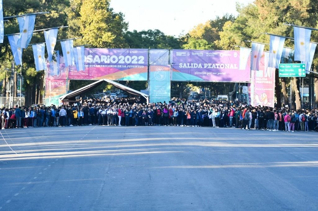 'Las visitas fueron programadas desde hace tiempo y constan de tres horas por turno en la que se pasa por las sedes y el Fan Fest. Tendremos escuelas y clubes en los cuatro días de los Juegos'