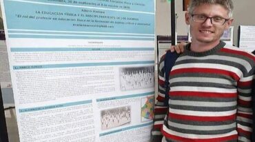 El docente de Educación Física investigará para el Conicet.