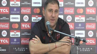 Walter Otta no ocultó la emoción en la Conferencia de Prensa.