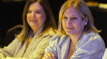 Gisela Scaglia (derecha) sería la persona elegida por el ex ministro de Seguridad. Facebook.